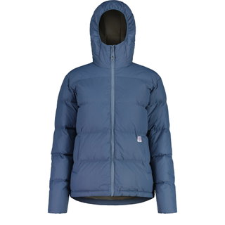 Maloja Winter-Daunenjacke KizaM Adventure Puffer ReDown (winddicht, sehr warm) blau Damen