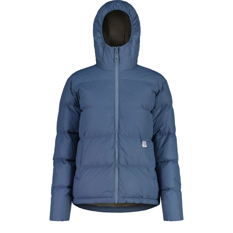 Maloja Zimowa Kurtka Puchowa KizaM Adventure Puffer ReDown (wiatroszczelna, bardzo ciepła) niebieska Damska