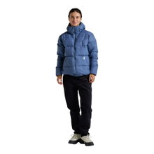Maloja Winter-Daunenjacke KizaM Adventure Puffer ReDown (winddicht, sehr warm) blau Damen