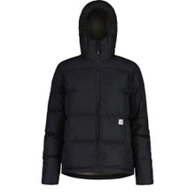 Maloja Winter-Daunenjacke KizaM Adventure Puffer ReDown (winddicht, sehr warm) schwarz Damen
