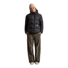 Maloja Winter-Daunenjacke KizaM Adventure Puffer ReDown (winddicht, sehr warm) schwarz Damen