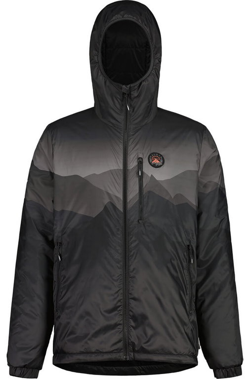Maloja Zimowa kurtka izolacyjna PizM Adventure Puffer (wypełnienie G-Loft ECO, odporna na wiatr i wodę) czarna męska