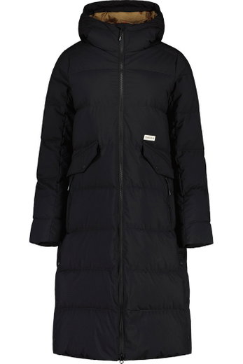Maloja Wintermantel AnkogelM Urban ReDown Coat (2-Lagen, winddicht, sehr warm) schwarz Damen