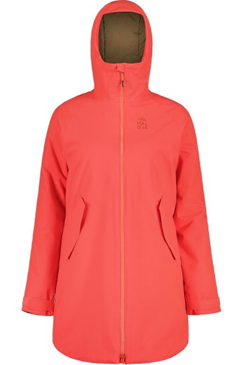 Maloja Wintermantel KareckM Alpine Insulated Coat (PrimaLoft® Wattierung) cranberryrot Damen