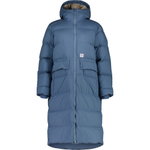 Maloja zimowy płaszcz OlomanaM Urban ReDown Coat (2-warstwowy, wiatroszczelny, bardzo ciepły) niebieski damski