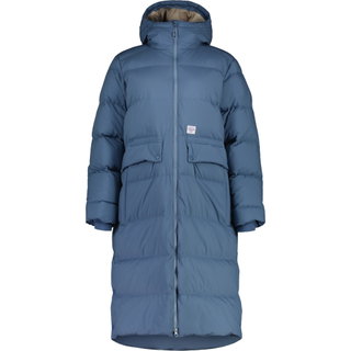 Maloja Wintermantel OlomanaM Urban ReDown Coat (2-Lagen, winddicht, sehr warm) blau Damen