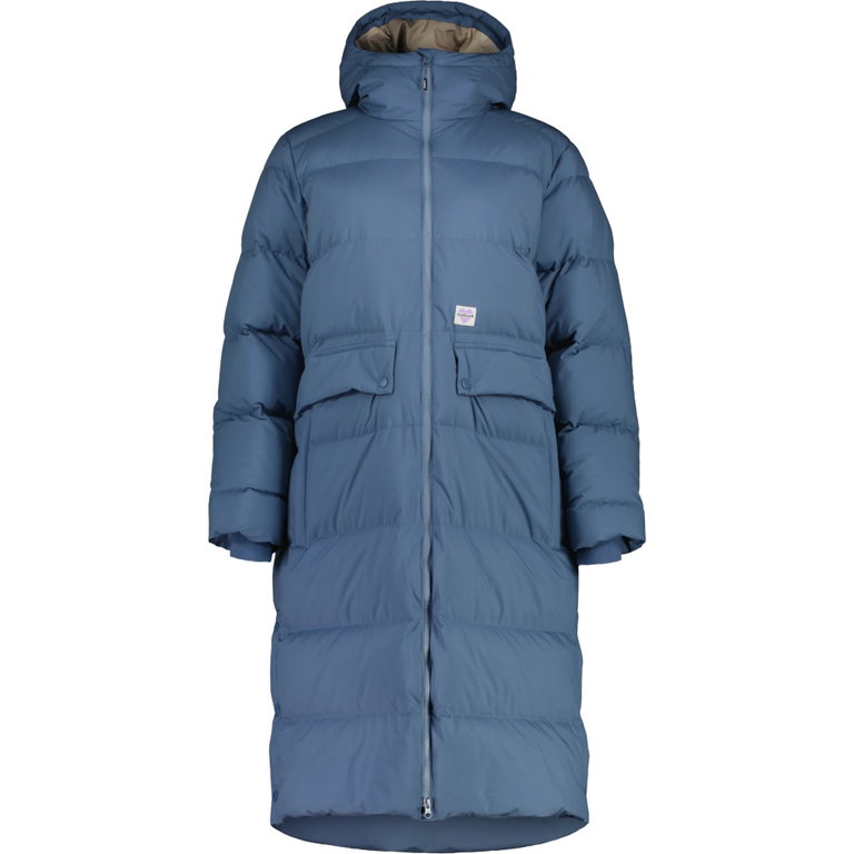 Maloja Wintermantel OlomanaM Urban ReDown Coat (2-Lagen, winddicht, sehr warm) blau Damen
