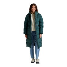 Maloja Wintermantel OlomanaM Urban ReDown Coat (2-Lagen, winddicht, sehr warm) dunkelgrün Damen