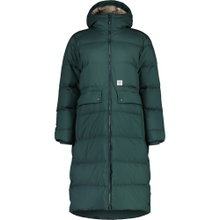 Maloja Wintermantel OlomanaM Urban ReDown Coat (2-Lagen, winddicht, sehr warm) dunkelgrün Damen
