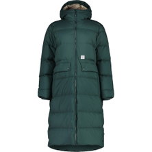 Maloja Wintermantel OlomanaM Urban ReDown Coat (2-Lagen, winddicht, sehr warm) dunkelgrün Damen