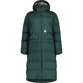 Maloja Wintermantel OlomanaM Urban ReDown Coat (2-Lagen, winddicht, sehr warm) dunkelgrün Damen