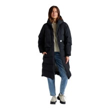 Maloja zimowy płaszcz OlomanaM Urban ReDown Coat (2-warstwowy, wiatroszczelny, bardzo ciepły) czarny damski