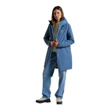 Maloja Wintermantel TurontM Alpine Insulated Coat (PrimaLoft® Isolation, winddicht) blau Damen