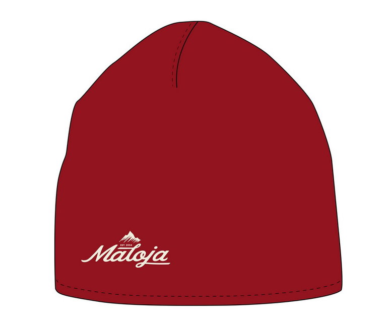 Maloja Wintermütze (Beanie) FopaM weinrot Damen