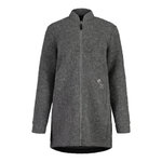 Maloja Płaszcz wełniany FajaM Mountain Coat (mieszanka wełny, ciepły) szary Damski