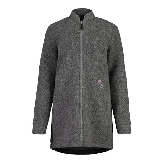 Maloja Wollmantel FajaM Mountain Coat (Wollmischung, warm) grau Damen