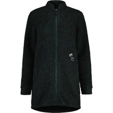 Maloja Wollmantel FajaM Mountain Coat (Wollmischung, warm) dunkelgrün Damen