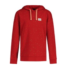 Maloja Kapuzenpullover ArsiaG. Organic Sweat Hoody (Bio-Baumwolle) rot Kinder
