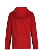 Maloja Kapuzenpullover ArsiaG. Organic Sweat Hoody (Bio-Baumwolle) rot Kinder