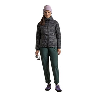 Maloja Isolationsjacke ArtalleM Printed (PrimaLoft® Bio® 100, winddicht) schwarz Damen