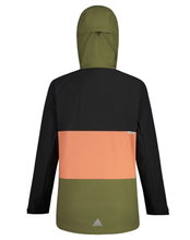 Maloja Softshell Jacket OvaroM Alpine - windproof, water-repellent - black/khaki/orange Women