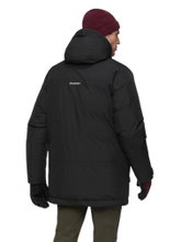 Mammut Winterjacke Arctic Insulated Hooded Parka (2-Lagen, wärmend dank Daunenfüllung) schwarz Herren