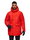 Mammut Winterjacke Arctic Insulated Hooded Parka (2-Lagen, wärmend dank Daunenfüllung) rot Herren