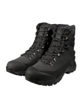 Mammut Winter-Wanderschuhe Blackfin Leather High GTX (Spaltleder, optimal für Eis/Schnee, wasserdicht) schwarz/grau Herren