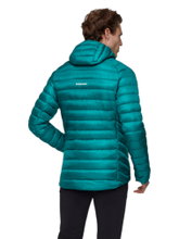Mammut Winter-Daunenjacke Broad Peak Insulated Hooded (wärmend dank Daunenfüllung) 2025 tealblau Herren