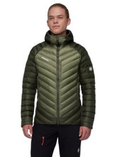 Mammut Winter-Daunenjacke Broad Peak Insulated Hooded (wärmend dank Daunenfüllung) 2025 grün Herren