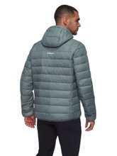 Mammut Isolations-Winterjacke Crag Insulated Hooded (warm, leicht) grau Herren