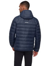 Mammut Isolations-Winterjacke Crag Insulated Hooded (warm, leicht) marineblau Herren
