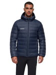 Mammut Isolations-Winterjacke Crag Insulated Hooded (warm, leicht) marineblau Herren
