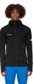 Mammut Fleecejacke Taiss Light ML Hooded (Midlayer, 4-Wege Stretch) schwarz Herren