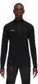 Mammut Fleecepullover Aenergy Half Zip Pull (Midlayer, Polartec Power Grid Fleece) schwarz Herren
