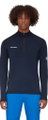 Mammut Fleecepullover Aenergy Half Zip Pull (Midlayer, Polartec Power Grid Fleece) nachtblau Herren