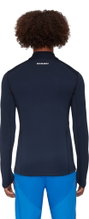 Mammut Fleecepullover Aenergy Half Zip Pull (Midlayer, Polartec Power Grid Fleece) nachtblau Herren