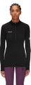 Mammut Fleecepullover Aenergy Half Zip (Midlayer, Polartec Power Grid Fleece) schwarz Damen
