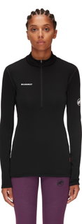 Mammut Fleece Pullover Aenergy Half Zip (Midlayer, Polartec Power Grid Fleece) black Women