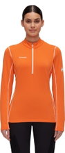 Mammut Fleecepullover Aenergy Half Zip (Midlayer, Polartec Power Grid Fleece) orange Damen