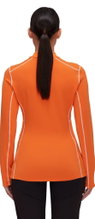 Mammut Fleecepullover Aenergy Half Zip (Midlayer, Polartec Power Grid Fleece) orange Damen