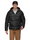 Mammut Insulated Winter Jacket Glacier Glow Insulated Hooded (warm thanks to synthetic fibre filling) black men's