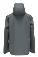 Mammut Hardshell Hiking Jacket Crater Light HS Hooded (waterproof, breathable) grey men's