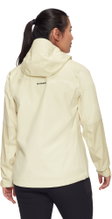 Mammut Hardshell Hiking Jacket Ducan Guide HS Hooded (lightweight, waterproof, 3-layer laminate) beige/light yellow ladies