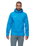 Mammut Hardshell-Wanderjacke Ducan Guide HS Hooded (leicht, wasserdicht, 3-Lagen-Laminat) glacier blau Herren