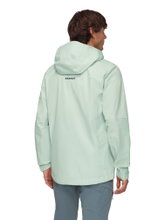 Mammut Hardshell-Wanderjacke Ducan Guide HS Hooded (leicht, wasserdicht, 3-Lagen-Laminat) mint Herren