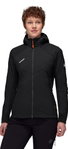 Mammut Isolationsjacke Rime Light IN Flex Hooded (leicht, windabweisend, atmungsaktiv) schwarz Damen