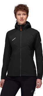 Mammut Insulation Jacket Rime Light IN Flex Hooded (lightweight, windproof, breathable) black Women