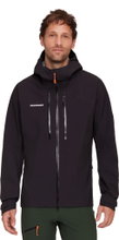 Mammut Ganzjahresjacke Taiss Hardshell mit Kapuze (wasserdicht, winddicht) schwarz Herren