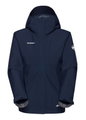 Mammut Hardshell-Wanderjacke Treeline Light HS Hooded (leicht, wasserdicht) marineblau Damen